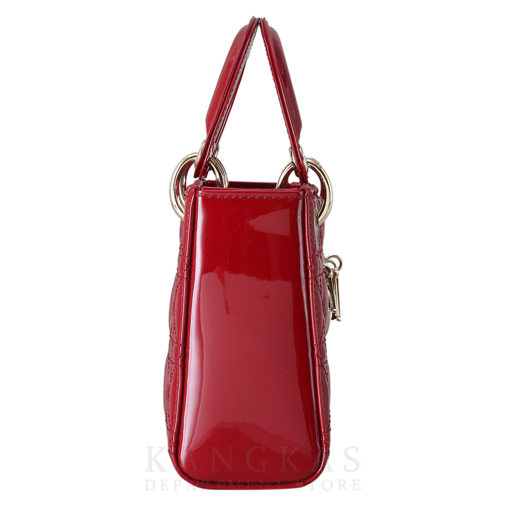 CHRISTIAN DIOR(USED)크리스찬디올 레이디디올 페이던트 미니 레드